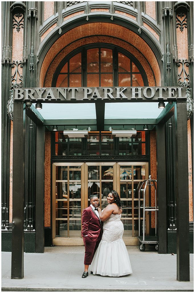 Nypl Elopement With Candlelit Staircase Eloping In Nyc 4421