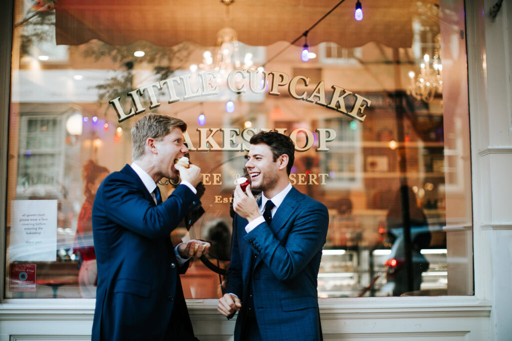 Same sex elopement in NYC.