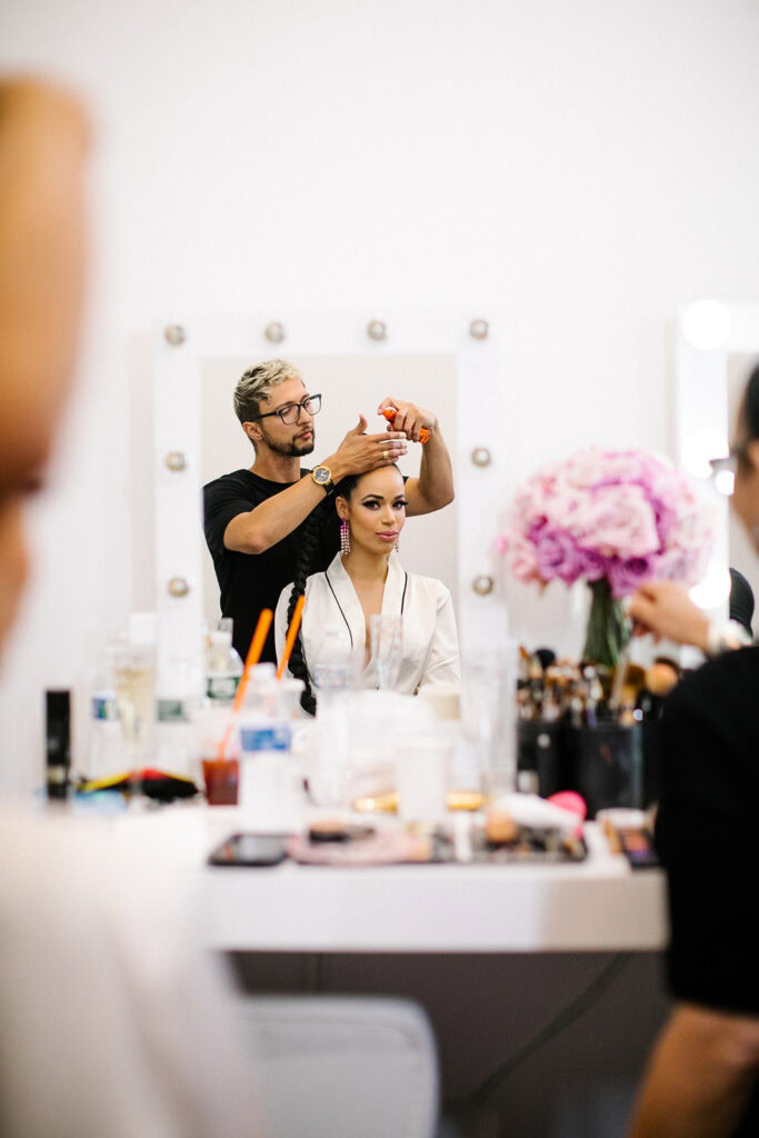 Bride to be gets ready for her NYC elopement.
