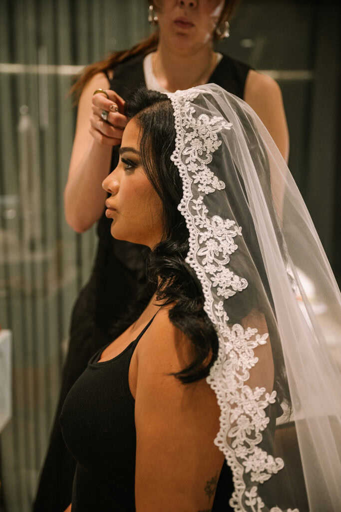 Bride to be gets ready for her Mexico City elopement.